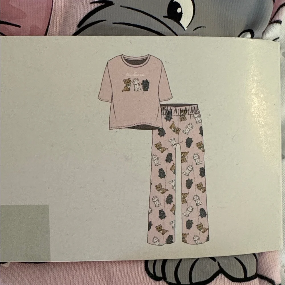 Disney Pink Aristocats Pajama - Picture 3 of 5